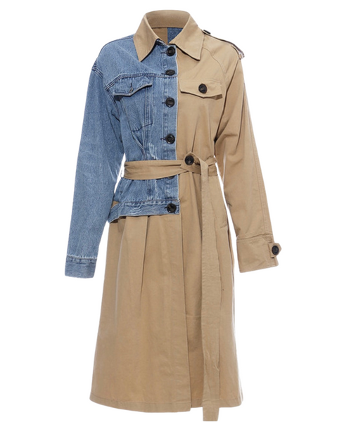 Denim Jacket Trench