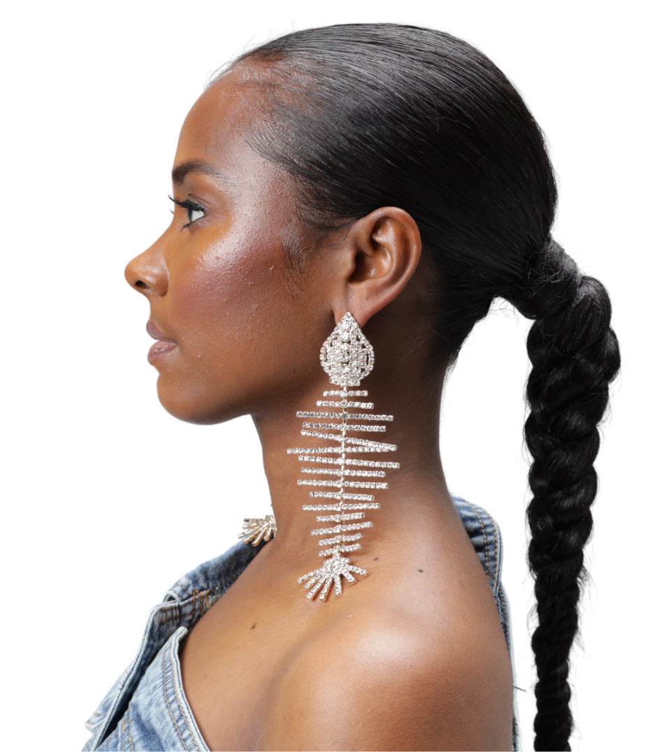 Fishbone Earrings