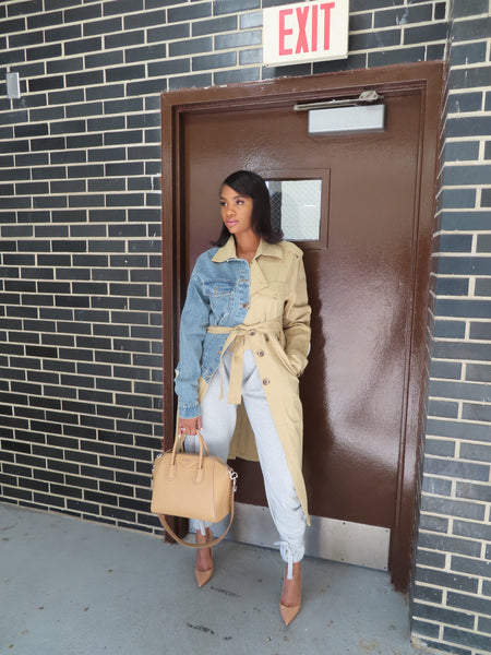 Denim Jacket Trench