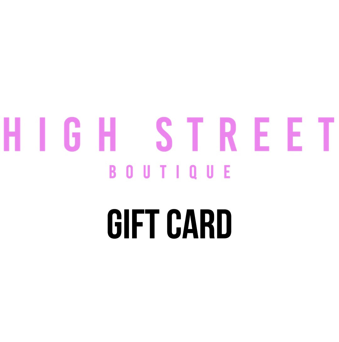 High Street Boutique Gift Card